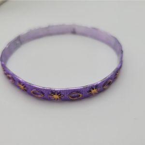 Zodiac‎ moon dust lilac purple bracelet